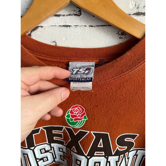 Vintage University of Texas Longhorns 2005 Rose Bowl Crewneck Size XL 23x31 - Picture 2 of 3